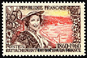 Timbre France Yvert 1247 - France Scott 958