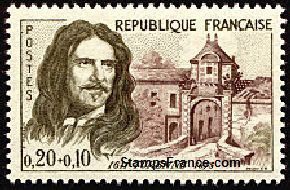 Timbre France Yvert 1258 - France Scott B342