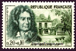 Timbre France Yvert 1259 - France Scott B343