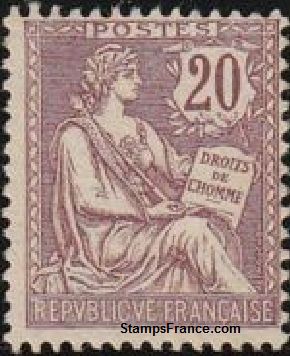 Timbre France Yvert 126 - France Scott 135