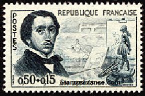 Timbre France Yvert 1262 - France Scott B346