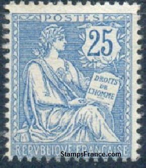 Timbre France Yvert 127 - France Scott 136