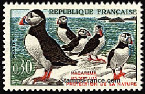 Timbre France Yvert 1274 - France Scott 979