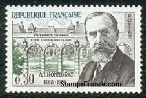 Timbre France Yvert 1277 - France Scott 982