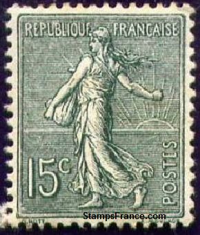 Timbre France Yvert 130 - France Scott 139