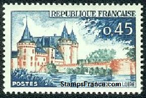 Timbre France Yvert 1313 - France Scott 1009