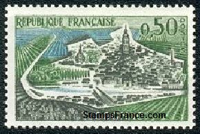 Timbre France Yvert 1314 - France Scott 1010