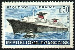 Timbre France Yvert 1325 - France Scott 1018