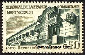 Timbre France Yvert 1335 - France Scott 1029