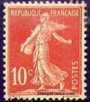 Timbre France Yvert 134 - France Scott 155