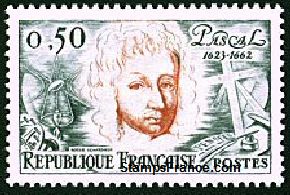 Timbre France Yvert 1344 - France Scott 1038