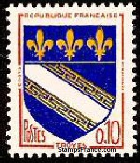 Timbre France Yvert 1353 - France Scott 1041