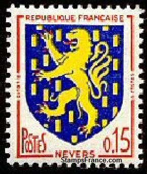 Timbre France Yvert 1354 - France Scott 1042