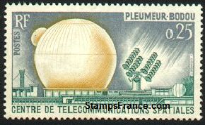 Timbre France Yvert 1360 - France Scott 1047