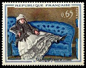 Timbre France Yvert 1364 - France Scott 1050