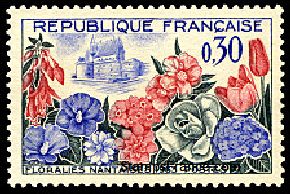 Timbre France Yvert 1369 - France Scott 1053