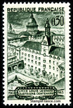 Timbre France Yvert 1388 - France Scott 1065