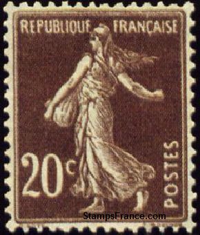 Timbre France Yvert 139 - France Scott 166