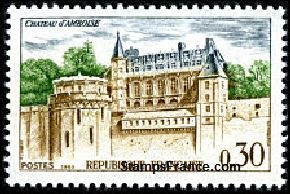 Timbre France Yvert 1390 - France Scott 1068