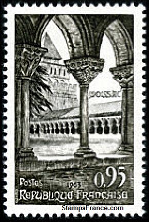 Timbre France Yvert 1394 - France Scott 1072