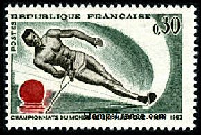 Timbre France Yvert 1395 - France Scott 1073