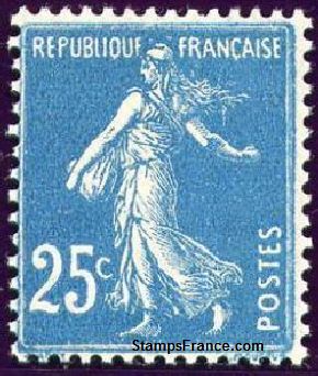 Timbre France Yvert 140 - France Scott 168