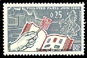 Timbre France Yvert 1403 - France Scott B375