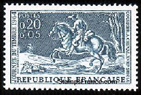 Timbre France Yvert 1406 - France Scott B376