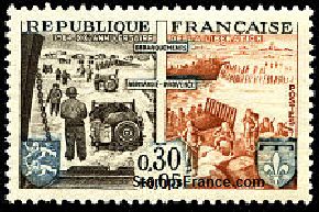 Timbre France Yvert 1409 - France Scott B379