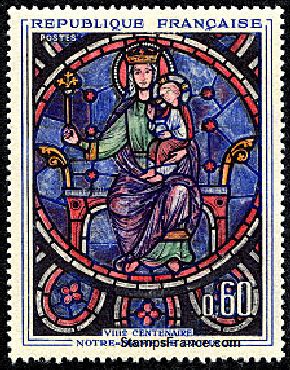 Timbre France Yvert 1419 - France Scott 1090