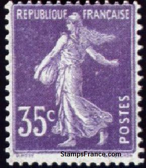 Timbre France Yvert 142 - France Scott 175