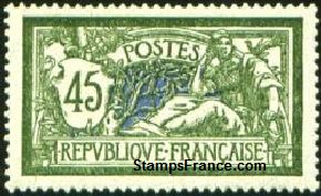 Timbre France Yvert 143 - France Scott 122