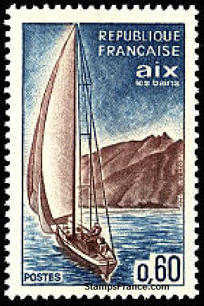 Timbre France Yvert 1437 - France Scott 1127