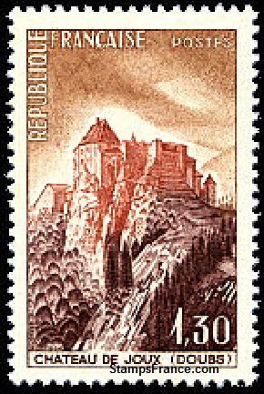 Timbre France Yvert 1441 - France Scott 1112