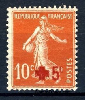 Timbre France Yvert 146 - France Scott B1