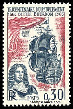 Timbre France Yvert 1461 - France Scott 1134