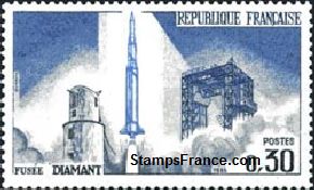 Timbre France Yvert 1464 - France Scott 1137