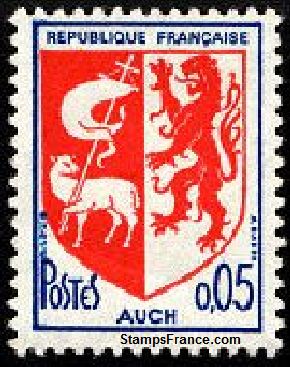 Timbre France Yvert 1468 - France Scott 1142