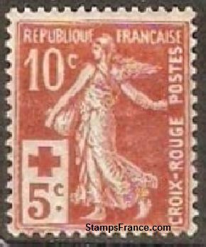 Timbre France Yvert 147 - France Scott B2