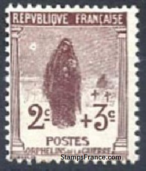 Timbre France Yvert 148 - France Scott B3