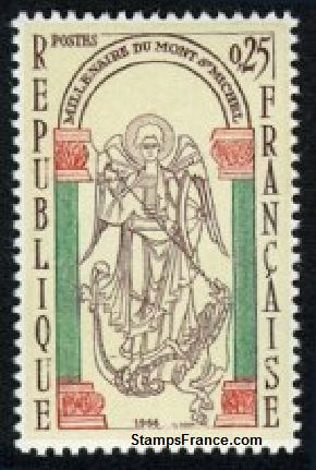 Timbre France Yvert 1482 - France Scott 1156