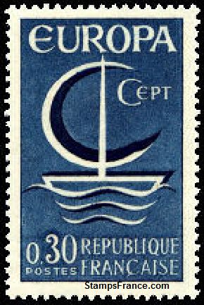 Timbre France Yvert 1490 - France Scott 1163