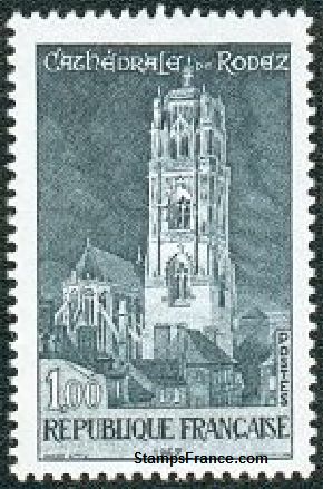 Timbre France Yvert 1504 - France Scott 1190