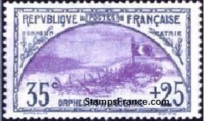 Timbre France Yvert 152 - France Scott B7
