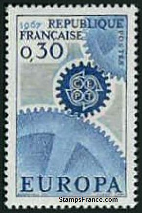 Timbre France Yvert 1521 - France Scott 1178