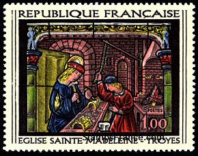 Timbre France Yvert 1531 - France Scott 1175