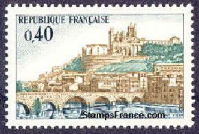 Timbre France Yvert 1567 - France Scott 1220