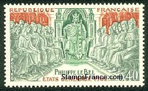 Timbre France Yvert 1577 - France Scott 1227