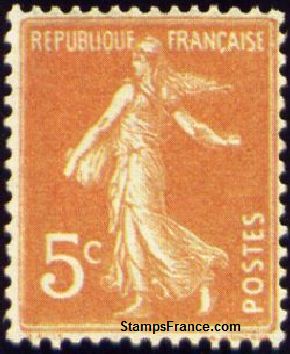 Timbre France Yvert 158 - France Scott 160