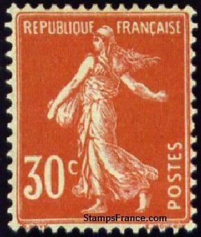 Timbre France Yvert 160 - France Scott 171